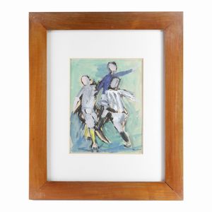 Orfeo Tamburi - Giocatori di calcio