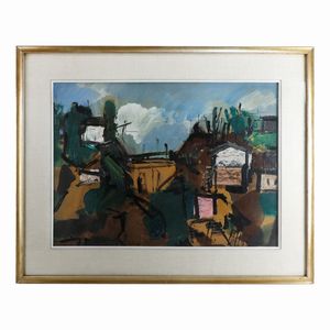 GIORGIO CELIBERTI - Paesaggio del Lazio