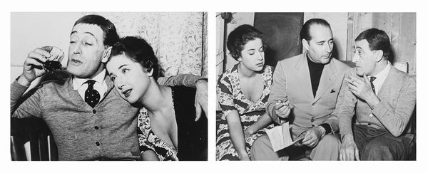 Ivo Meldolesi : Tot e Franca Faldini in Dov la libert, diretto da Roberto Rossellini  - Asta Fotografia - Associazione Nazionale - Case d'Asta italiane