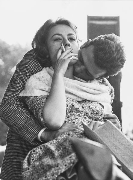 Giovanni Battista Poletto : Annie Girardot e Renato Salvatori in Rocco e i suoi fratelli di Luchino Visconti  - Asta Fotografia - Associazione Nazionale - Case d'Asta italiane