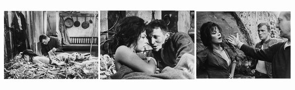 Pierluigi Praturlon : Virna Lisi e Umberto Orsini in La ragazza e il generale  - Asta Fotografia - Associazione Nazionale - Case d'Asta italiane