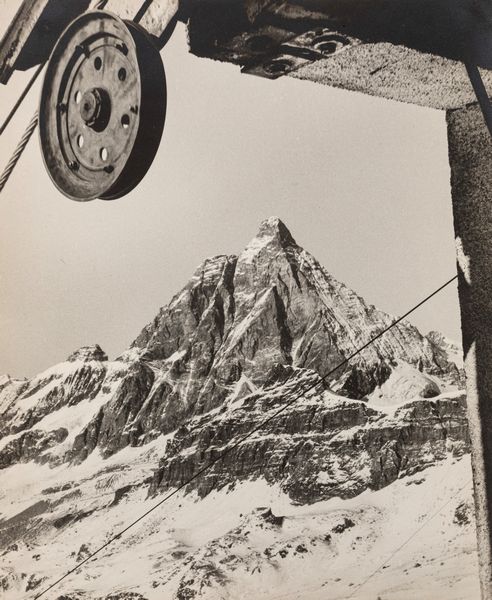 Gustavo Rondolotto, Attribuito a : Il Cervino dal Plateau Rosa  - Asta Fotografia - Associazione Nazionale - Case d'Asta italiane