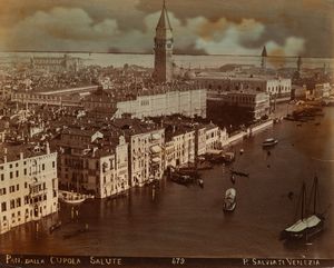 PAOLO SALVIATI - Panorama di Venezia dalla cupola della chiesa della Salute