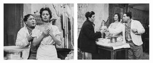 Anonimo - Sophia Loren e Giacomo Furia in Loro di Napoli, diretto da Vittorio De Sica