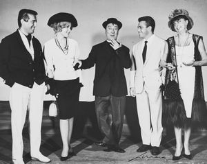 Anonimo - Antonio Guidi, Franca Valeri, Erminio Macario, Ferruccio de Ceresa e Viviana Larice