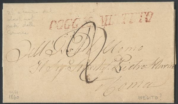 Pontificio - Storia Postale  - Asta Filatelia e Storia Postale - Associazione Nazionale - Case d'Asta italiane