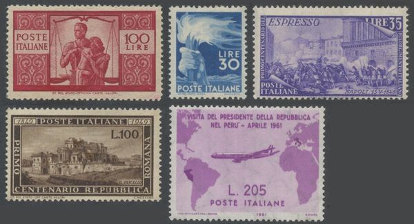 Repubblica - Collezione dal 1945  - Asta Filatelia e Storia Postale - Associazione Nazionale - Case d'Asta italiane