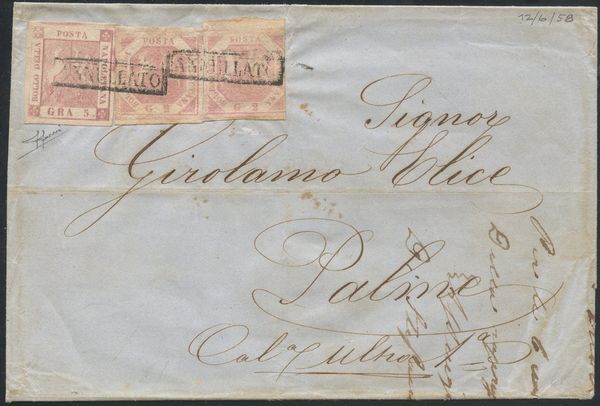 Napoli - Storia Postale  - Asta Filatelia e Storia Postale - Associazione Nazionale - Case d'Asta italiane