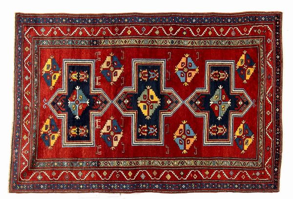 TAPPETO IN LANA  - Asta Arte asiatica e tribale  - Associazione Nazionale - Case d'Asta italiane