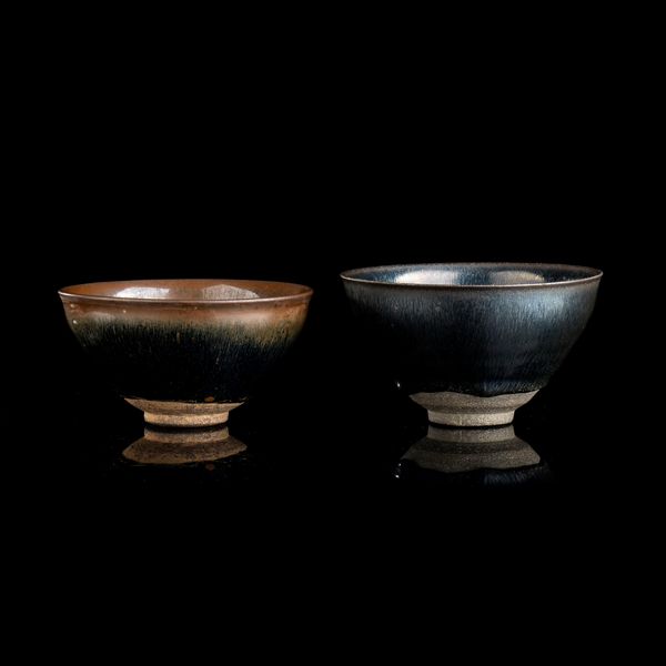 DUE CIOTOLE IN CERAMICA INVETRIATA  - Asta Arte asiatica e tribale  - Associazione Nazionale - Case d'Asta italiane