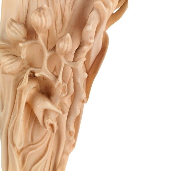 FIGURA DI SAGGIO IN AVORIO  - Asta Arte asiatica e tribale  - Associazione Nazionale - Case d'Asta italiane