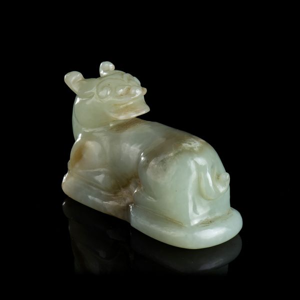 FERMACARTE E TAGLIA TE' IN GIADA VERDE  - Asta Arte asiatica e tribale  - Associazione Nazionale - Case d'Asta italiane