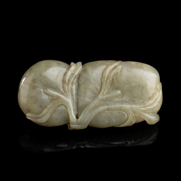 LAVAPENNELLI IN GIADA VERDE CHIARO  - Asta Arte asiatica e tribale  - Associazione Nazionale - Case d'Asta italiane