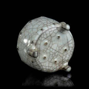 PICCOLA GIARA IN CERAMICA CON INVETRIATURA CÉLADON  - Asta Arte asiatica e tribale  - Associazione Nazionale - Case d'Asta italiane