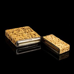 PORTABIGLIETTI IN AVORIO INTAGLIATO  - Asta Arte asiatica e tribale  - Associazione Nazionale - Case d'Asta italiane