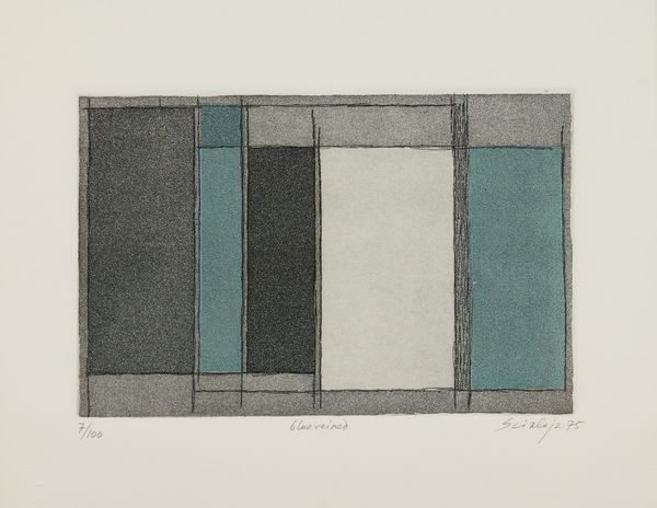 Toti Scialoja : Blu veined  - Asta Arte Moderna, Contemporanea, '800 e '900 - Associazione Nazionale - Case d'Asta italiane