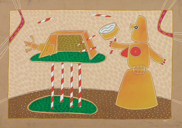 Giuliano Ghelli : Senza titolo  - Asta Arte Moderna, Contemporanea, '800 e '900 - Associazione Nazionale - Case d'Asta italiane