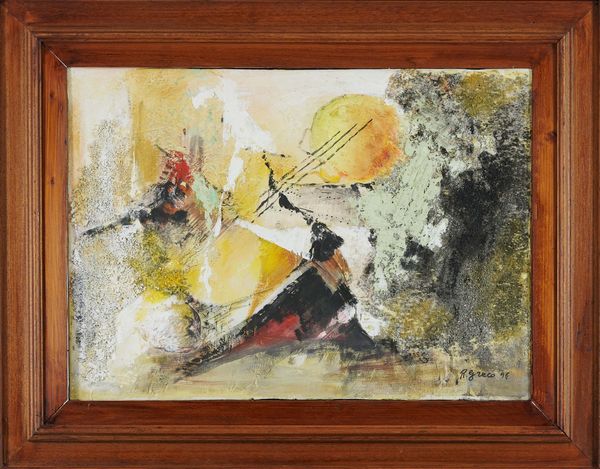Roberto Greco : Senza titolo  - Asta Arte Moderna, Contemporanea, '800 e '900 - Associazione Nazionale - Case d'Asta italiane