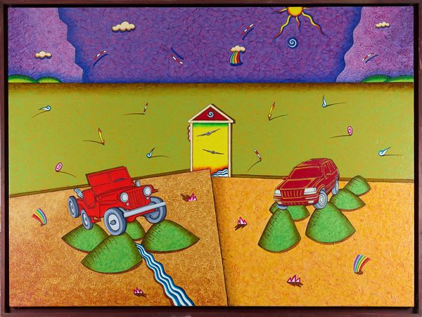 Giuliano Ghelli : Meccaniche fantastiche  - Asta Arte Moderna, Contemporanea, '800 e '900 - Associazione Nazionale - Case d'Asta italiane