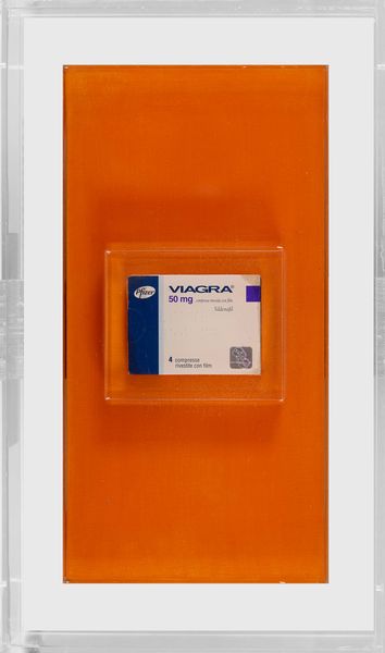 Giorgio Gost : Medicina  con resina  scadenza 04-2024 Arancio  - Asta Arte Moderna, Contemporanea, '800 e '900 - Associazione Nazionale - Case d'Asta italiane