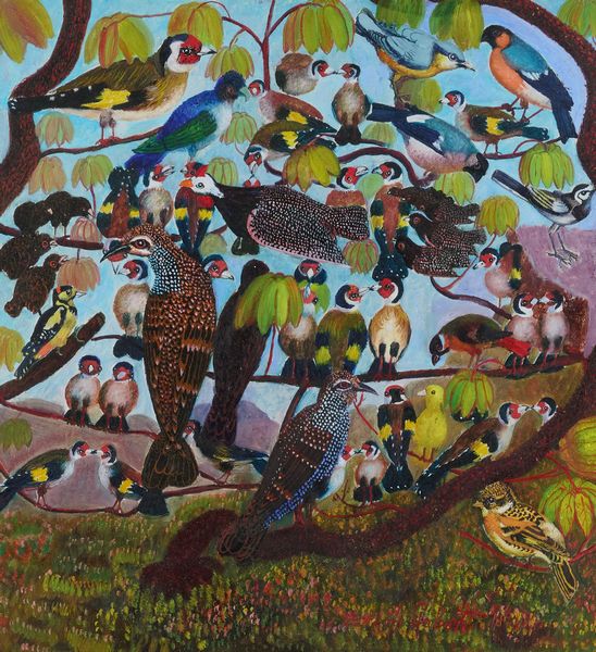 Francesco Galeotti : Uccelli Tropicali  - Asta Arte Moderna, Contemporanea, '800 e '900 - Associazione Nazionale - Case d'Asta italiane