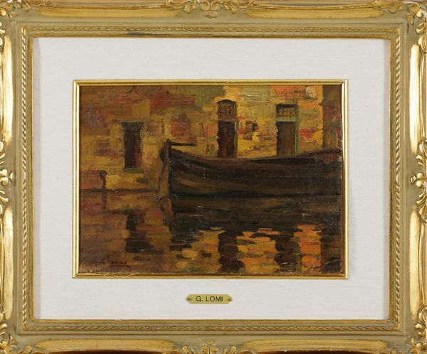 Giovanni Lomi : Vecchia Livorno  - Asta Arte Moderna, Contemporanea, '800 e '900 - Associazione Nazionale - Case d'Asta italiane