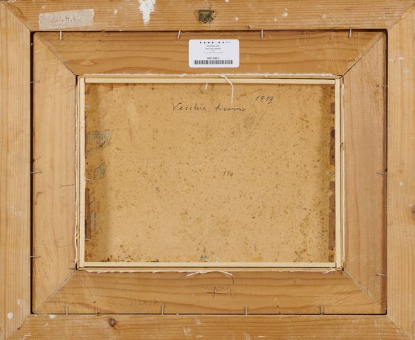 Giovanni Lomi : Vecchia Livorno  - Asta Arte Moderna, Contemporanea, '800 e '900 - Associazione Nazionale - Case d'Asta italiane