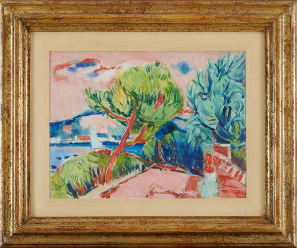 ENRICO PAULUCCI : Pino e canne  - Asta Arte Moderna, Contemporanea, '800 e '900 - Associazione Nazionale - Case d'Asta italiane