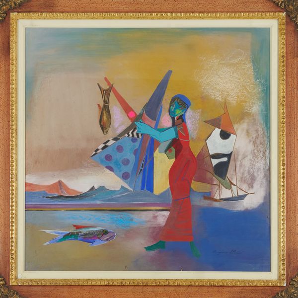 Eugenio Pardini : Donna pescatrice  - Asta Arte Moderna, Contemporanea, '800 e '900 - Associazione Nazionale - Case d'Asta italiane