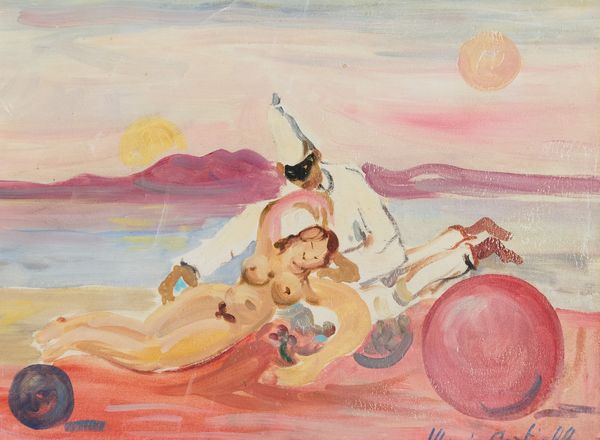 Mario Cortiello : Pulcinella  - Asta Arte Moderna, Contemporanea, '800 e '900 - Associazione Nazionale - Case d'Asta italiane