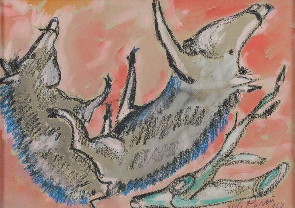 Mario Porcu : Ginghiali  - Asta Arte Moderna, Contemporanea, '800 e '900 - Associazione Nazionale - Case d'Asta italiane