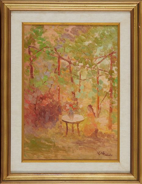 Guido Guidi : Giardino con tavola  - Asta Arte Moderna, Contemporanea, '800 e '900 - Associazione Nazionale - Case d'Asta italiane