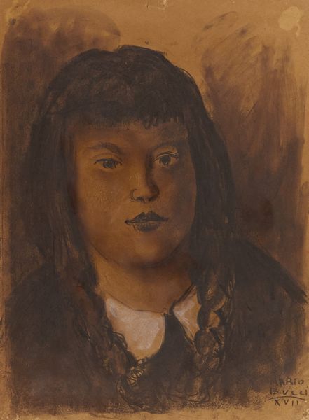 Mario Bucci : Ritratto di bambina  - Asta Arte Moderna, Contemporanea, '800 e '900 - Associazione Nazionale - Case d'Asta italiane