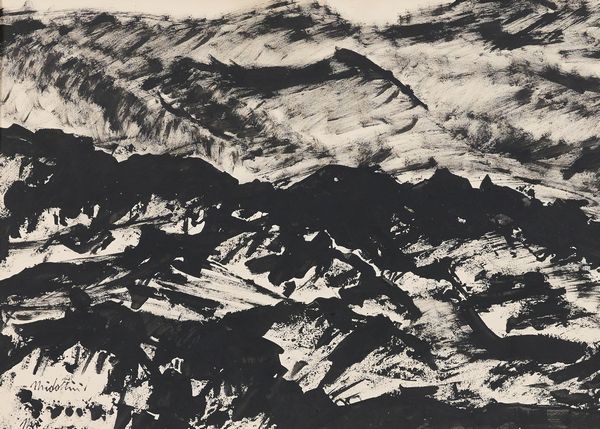 Sirio Midollini : Cime di montagna  - Asta Arte Moderna, Contemporanea, '800 e '900 - Associazione Nazionale - Case d'Asta italiane