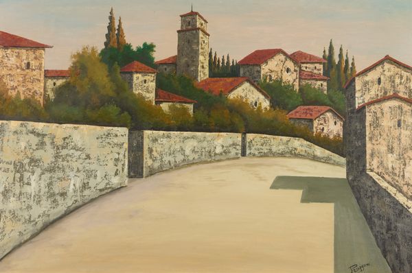 Anonimo : Paesaggio  - Asta Arte Moderna, Contemporanea, '800 e '900 - Associazione Nazionale - Case d'Asta italiane