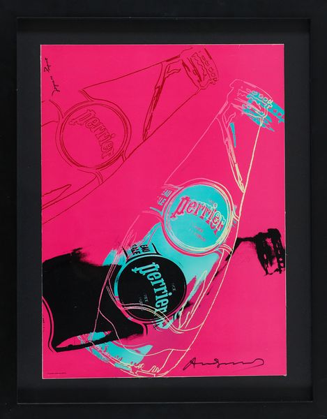 Andy Warhol : Perrier pink  - Asta Arte Moderna, Contemporanea, '800 e '900 - Associazione Nazionale - Case d'Asta italiane