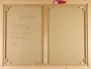 Giuliano Ghelli : Meccaniche fantastiche  - Asta Arte Moderna, Contemporanea, '800 e '900 - Associazione Nazionale - Case d'Asta italiane