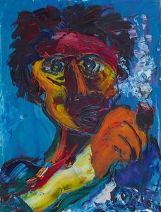 Giuseppe Viola - Fumatore di pipa