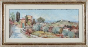 Giannetto Rugi - Paesaggio toscano