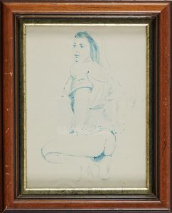 REMO BIANCO - Figura femminile