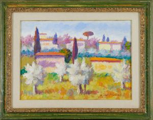 Dino Migliorini - Paesaggio toscano