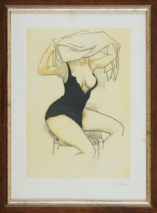 Renato Guttuso - Modella