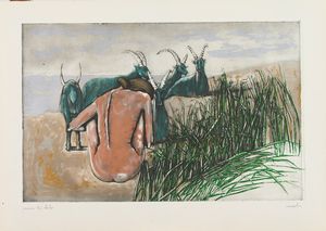 Sergio Vacchi - Senza titolo