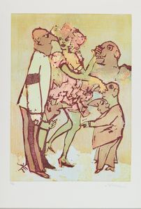 MINO MACCARI - Senza titolo