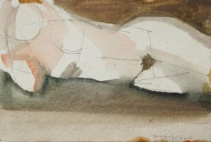 Francesco Tabusso - Studio di nudo