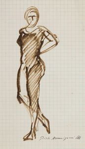 Pietro Annigoni - Modella