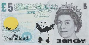 Banksy - 5 Pound