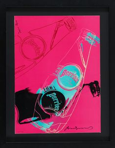 Andy Warhol - Perrier pink