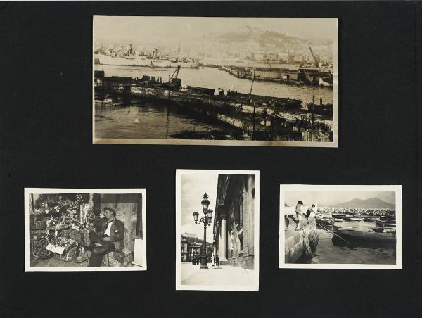Fotografie amatoriali dei corpi di Mussolini, Petacci e gerarchi in Piazzale Loreto a Milano.  - Asta Libri, autografi e manoscritti - Associazione Nazionale - Case d'Asta italiane