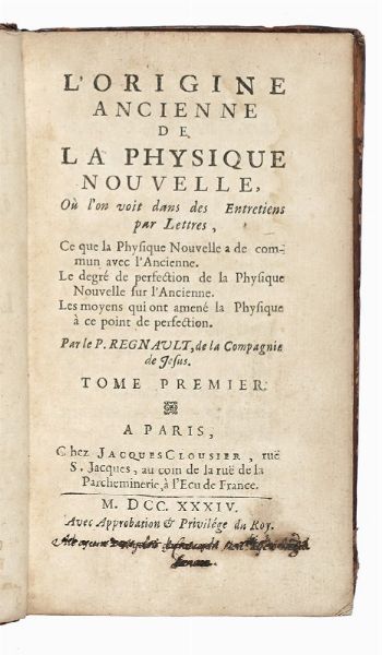Lotto composto di 7 edizioni di fisica del XIX secolo.  - Asta Libri, autografi e manoscritti - Associazione Nazionale - Case d'Asta italiane
